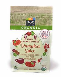 365 Everyday Value, Organic Pumpkin Spice Coffee, 12 oz