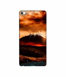 Amazon Brand - Solimo Designer Volcano 3D Printed Hard Back Case Mobile Cover for Gionee Elife S7