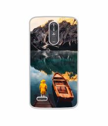 Amazon Brand - Solimo Designer Lake View UV Printed Soft Back Case Mobile Cover for LG Stylus 3