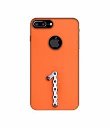 Amazon Brand - Solimo Designer Number One 3D Printed Hard Back Case Mobile Cover for Apple iPhone 7 Plus (Logo Cut)