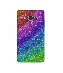 Amazon Brand - Solimo Designer Multicolor Sparkle 3D Printed Hard Back Case Mobile Cover for Samsung Galaxy J3 Pro