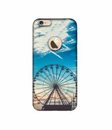 Amazon Brand - Solimo Designer Crown Wheel 3D Printed Hard Back Case Mobile Cover for Apple iPhone 6 / 6S (Logo Cut)