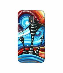 Amazon Brand - Solimo Designer Abstarct Texture 3D Printed Hard Back Case Mobile Cover for Samsung Galaxy J2 Core