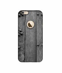 Amazon Brand - Solimo Designer Old Time Gate 3D Printed Hard Back Case Mobile Cover for Apple iPhone 6 / 6S (Logo Cut)