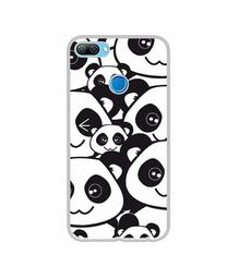 Amazon Brand - Solimo Designer Panda Texture UV Printed Soft Back Case Mobile Cover for Honor 9N