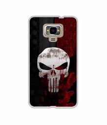 Amazon Brand - Solimo Designer Punisher Skull UV Printed Soft Back Case Mobile Cover for Samsung Z4