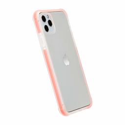 AmazonBasics Coque pour iPhone 11 Pro Max en TPU + TPE + PC (Rouge), coque transparente protectrice pour téléphone portable, anti-rayures