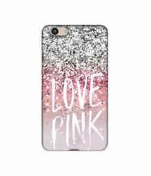 Amazon Brand - Solimo Designer Love Pink 3D Printed Hard Back Case Mobile Cover for Vivo Y53