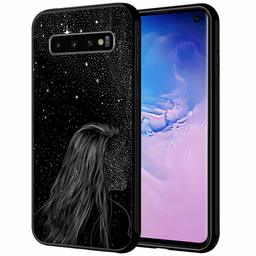 Amazon Brand - Solimo Designer Star Printed Hard Back Case Mobile Cover for Samsung Galaxy S10 (D1265)