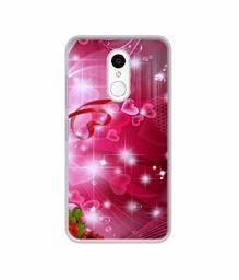 Amazon Brand - Solimo Designer Love UV Printed Soft Back Case Mobile Cover for Spice V801