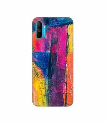 Amazon Brand - Solimo Designer Color Mash On Canvas 3D Printed Hard Back Case Mobile Cover for Realme C3