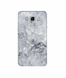 Amazon Brand - Solimo Designer Grayish Marble 3D Printed Hard Back Case Mobile Cover for Samsung Galaxy J7 (2016)