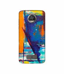 Amazon Brand - Solimo Designer MultiColur Blocks 3D Printed Hard Back Case Mobile Cover for Moto Z2 Play