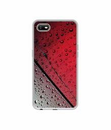 Amazon Brand - Solimo Designer Water Drop On Glass UV Printed Soft Back Case Mobile Cover for Oppo A1K