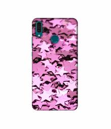 Amazon Brand - Solimo Designer Glitter Stars 3D Printed Hard Back Case Mobile Cover for Huawei Y9 (2019)