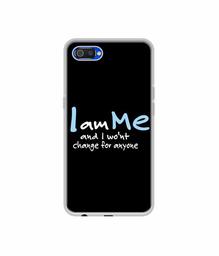 Amazon Brand - Solimo Designer Quotes UV Printed Soft Back Case Mobile Cover for Realme C2