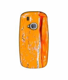 Amazon Brand - Solimo Designer Gold Yellow Paint 3D Printed Hard Back Case Mobile Cover for Nokia 3310