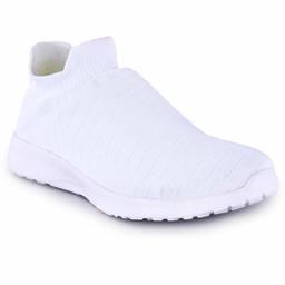 Solefit Men's White Running Shoes-9 UK (42 EU) (SLFT-1110)