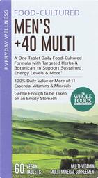 Whole Foods Market, Food-Cultured Men's +40 Multi, 60 ct