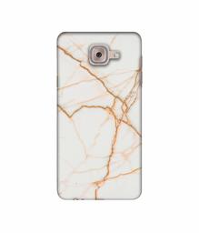 Amazon Brand - Solimo Designer White Marble 3D Printed Hard Back Case Mobile Cover for Samsung Galaxy J7 Max