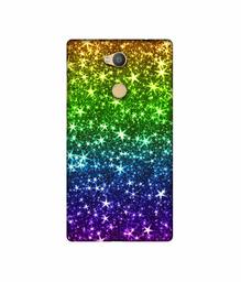 Amazon Brand - Solimo Designer Multicolor Stars 3D Printed Hard Back Case Mobile Cover for Sony Xperia L2