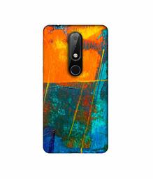 Amazon Brand - Solimo Designer Color Pattern 3D Printed Hard Back Case Mobile Cover for Nokia 6.1 Plus