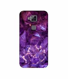 Amazon Brand - Solimo Designer Purpal Stone 3D Printed Hard Back Case Mobile Cover for Huawei G8