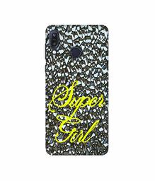 Amazon Brand - Solimo Designer Super Girl On Foil 3D Printed Hard Back Case Mobile Cover for Asus Zenfone Max M1 ZB555KL