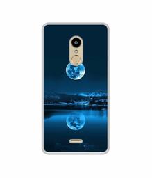 Amazon Brand - Solimo Designer Moon Pattern Print UV Printed Soft Back Case Mobile Cover for Lyf Water 7