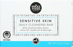 Whole Foods Market, Daily Cleansing Bar, Sensitive Skin, 4 oz