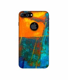 Amazon Brand - Solimo Designer Color Pattern 3D Printed Hard Back Case Mobile Cover for Apple iPhone 7 Plus (Logo Cut)