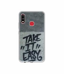 Amazon Brand - Solimo Designer Take It Easy UV Printed Soft Back Case Mobile Cover for Infinix Hot 7 pro