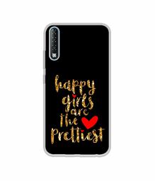 Amazon Brand - Solimo Designer Happy Girls are The Prettiest UV Printed Soft Back Case Mobile Cover for Tecno Phantom 9