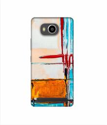 Amazon Brand - Solimo Designer Glass Paint 3D Printed Hard Back Case Mobile Cover for Lenovo A7700