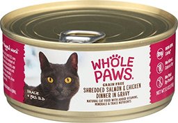 WHOLE PAWS Salmon & Chicken Dinner Cat Food, 5.5 OZ