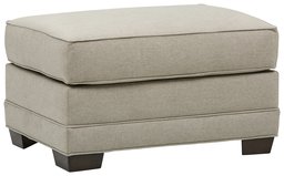 Amazon Brand – Stone & Beam Dalton Performance Fabric Ottoman, 33