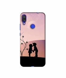 Amazon Brand - Solimo Designer Kiss-ing Couple 3D Printed Hard Back Case Mobile Cover for Xiaomi Redmi Note 7 Pro