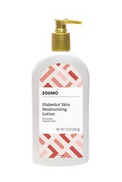 Amazon Brand - Solimo Diabetics' Skin Moisturizing Lotion, Fragrance Free, 13 Ounces