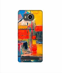 Amazon Brand - Solimo Designer Multicolor Squre Blocks 3D Printed Hard Back Case Mobile Cover for Lenovo A7700