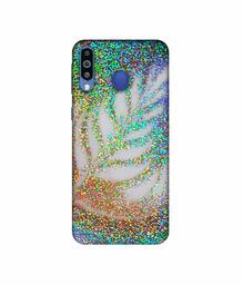 Amazon Brand - Solimo Designer Sparkle Coffee 3D Printed Hard Back Case Mobile Cover for Samsung Galaxy M21