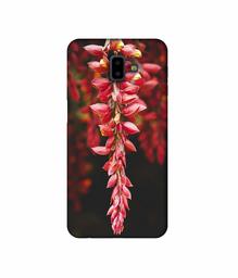 Amazon Brand - Solimo Designer Flowers Photograpy 3D Printed Hard Back Case Mobile Cover for Samsung Galaxy J6 Plus