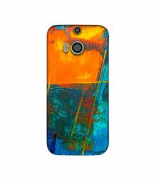 Amazon Brand - Solimo Designer Color Pattern 3D Printed Hard Back Case Mobile Cover for HTC One M8