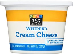 365 Everyday Value, Whipped Cream Cheese, 8 oz