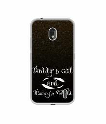 Amazon Brand - Solimo Designer Daddy's Girl and Mummy World UV Printed Soft Back Case Mobile Cover for Nokia 2.2