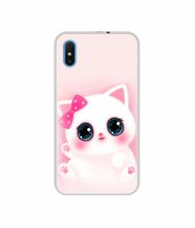 Amazon Brand - Solimo Designer Babby Kitty UV Printed Soft Back Case Mobile Cover for iVooMi i2 Lite