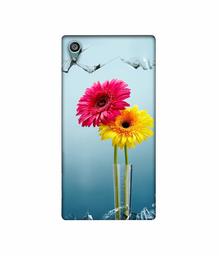 Amazon Brand - Solimo Designer Sun Flower 3D Printed Hard Back Case Mobile Cover for Sony Xperia Z5 Dual