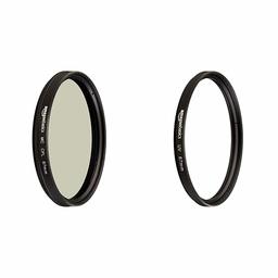 AmazonBasics UV Protection Lens Filter and Circular Polarizer Lens Set - 67 mm