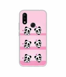 Amazon Brand - Solimo Designer Panda Pattern UV Printed Soft Back Case Mobile Cover for Lenovo A6 Note