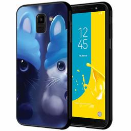 Amazon Brand - Solimo Designer Kitty Printed Hard Back Case Mobile Cover for Samsung Galaxy J6 2018 / Samsung Galaxy On6 (D1137)