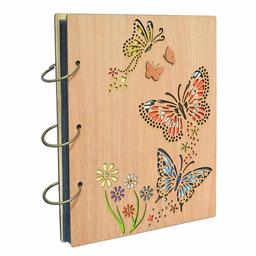 UMI. Essentials 13 x 18 Butterfly Photo Album for 120 Pictures